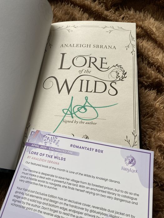 Fairyloot Lore of the Wilds