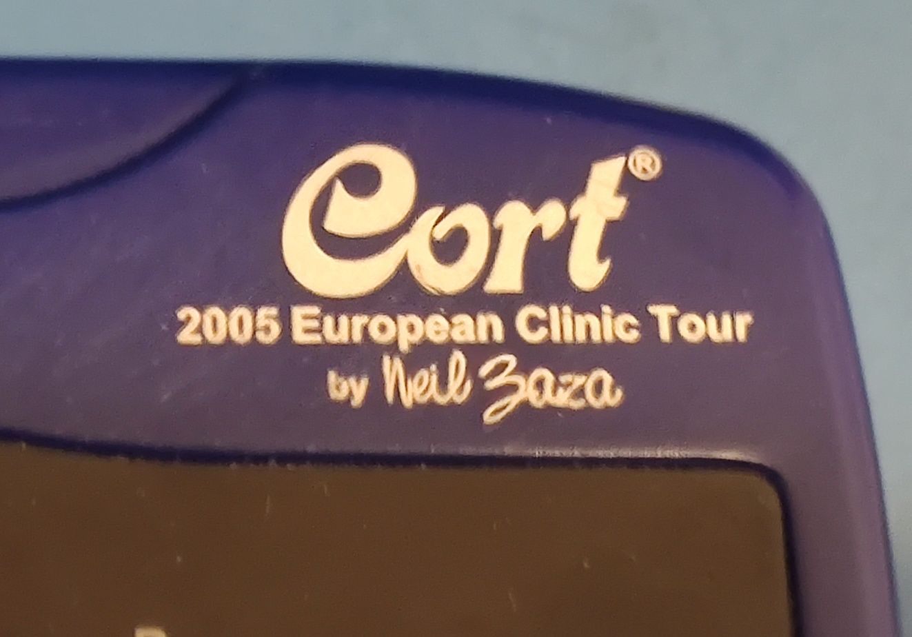 Tuner gitarowy Cort E202 - 2005 European Clinic Tour by Neil Zaza