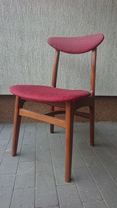 Krzesła lata 70. komplet 6 szt. + stół