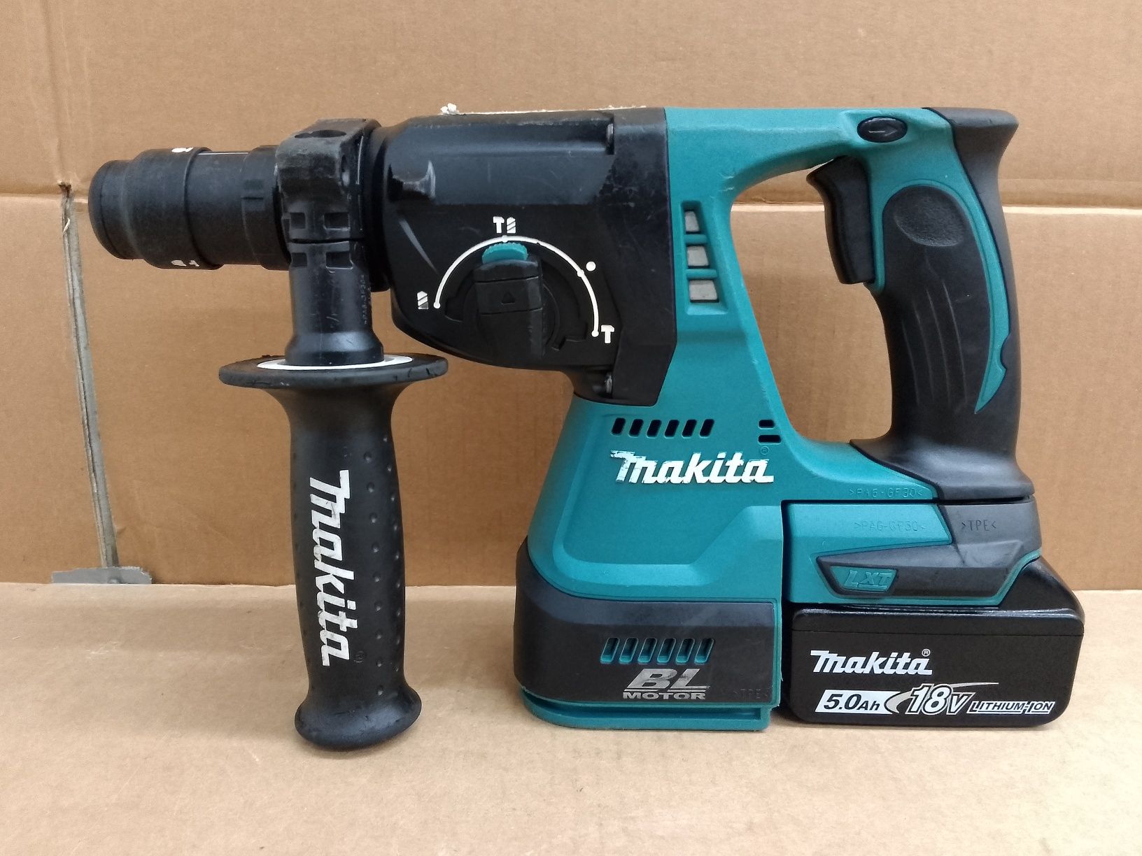 Makita DHR243 Młotowiertarka Udarowa 3Funkcyj Brushless 18V 5.0Ah 2020