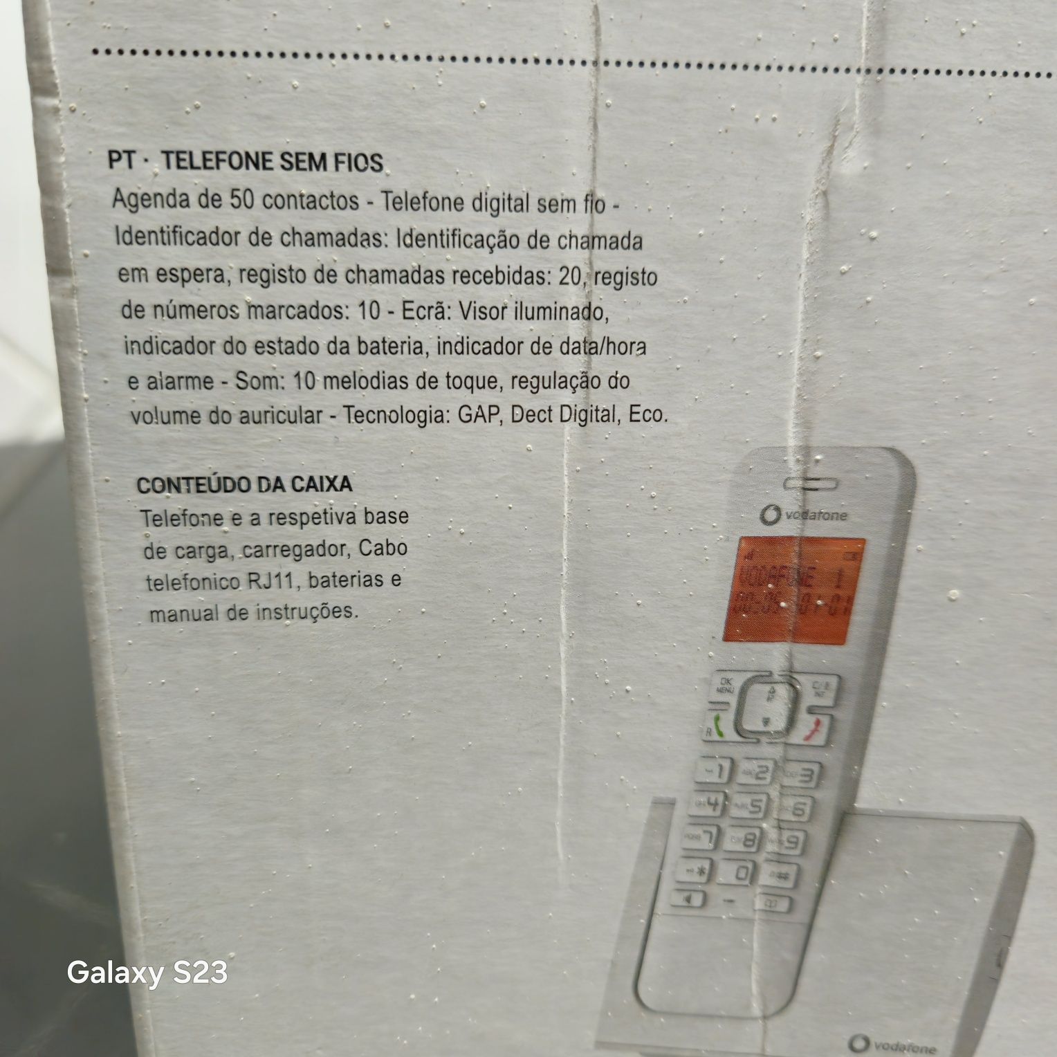 Telefone fixo marca Vodafone