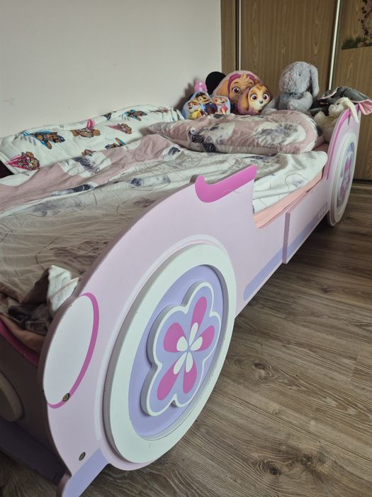 Łóżko 90x200 dziecięce samochód