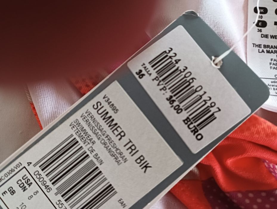 Biquini,novo, Adidas,T.36