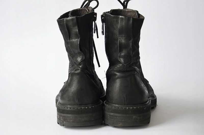 Allsaints 1199zł skórzane 44 SKÓRA diesel trzewiki oficerki red wing