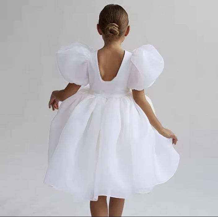 Комплект+подарунок святкова сукня + спідниця  для дівчинки 140 пишна