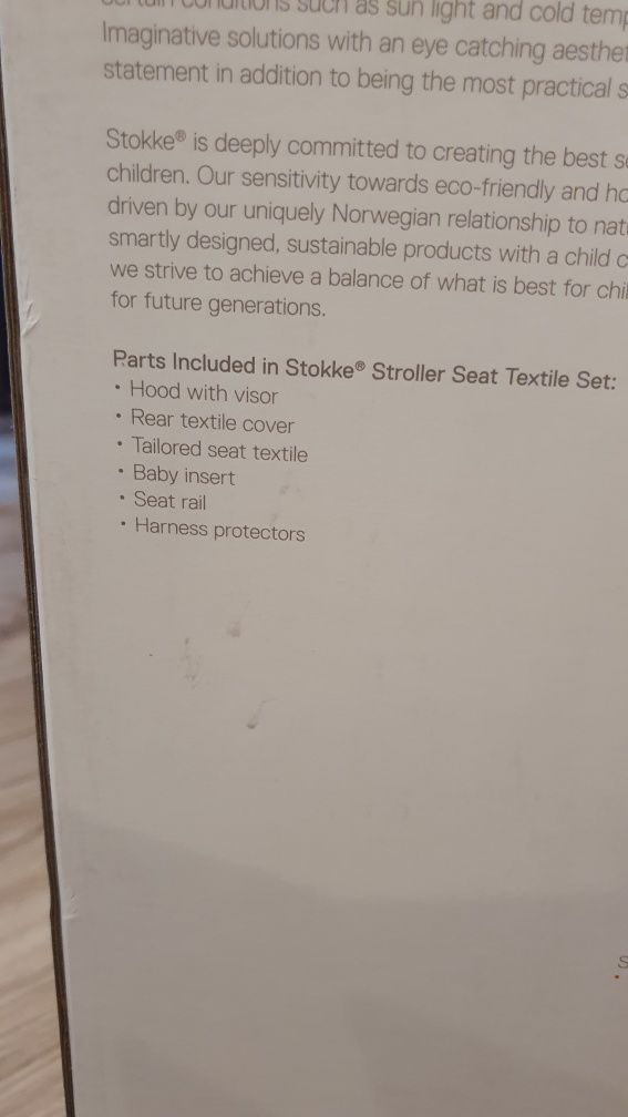 Textile Set Stokke Stroller set