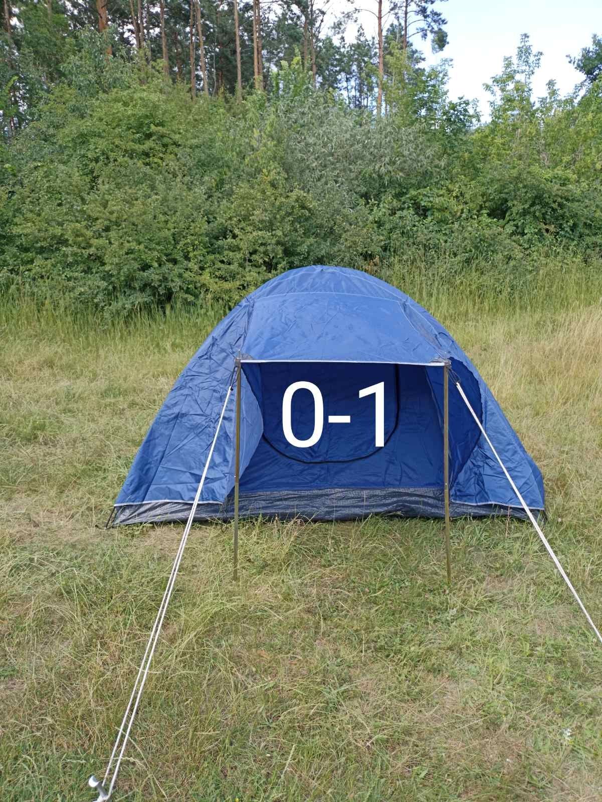 Палатка туристична 3 місна 2 шарова