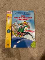 livro “um fim de semana infernal” da saga Geronimo Stilton