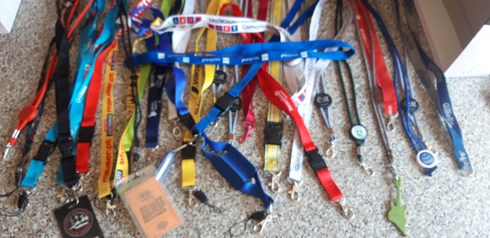 Conjunto de 29 Fitas Porta-Chaves