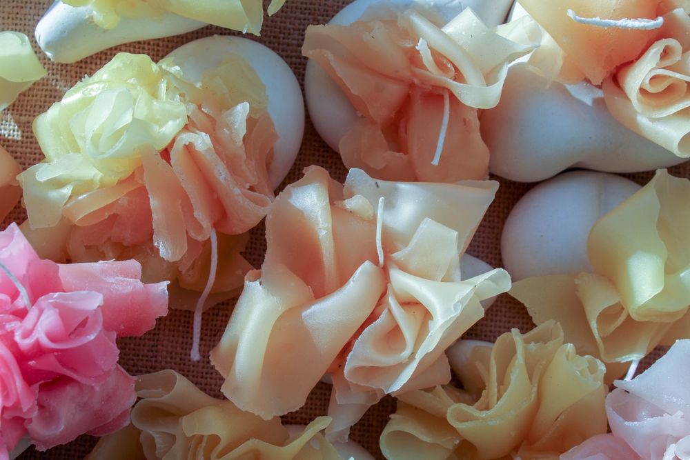 Velas decorativas Artesanato