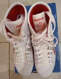 Buty Reebok skórzane, wysokie roz. 37, nowe