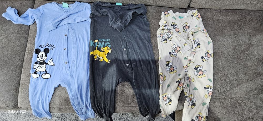 Paczka ubranek dla chłopca 74