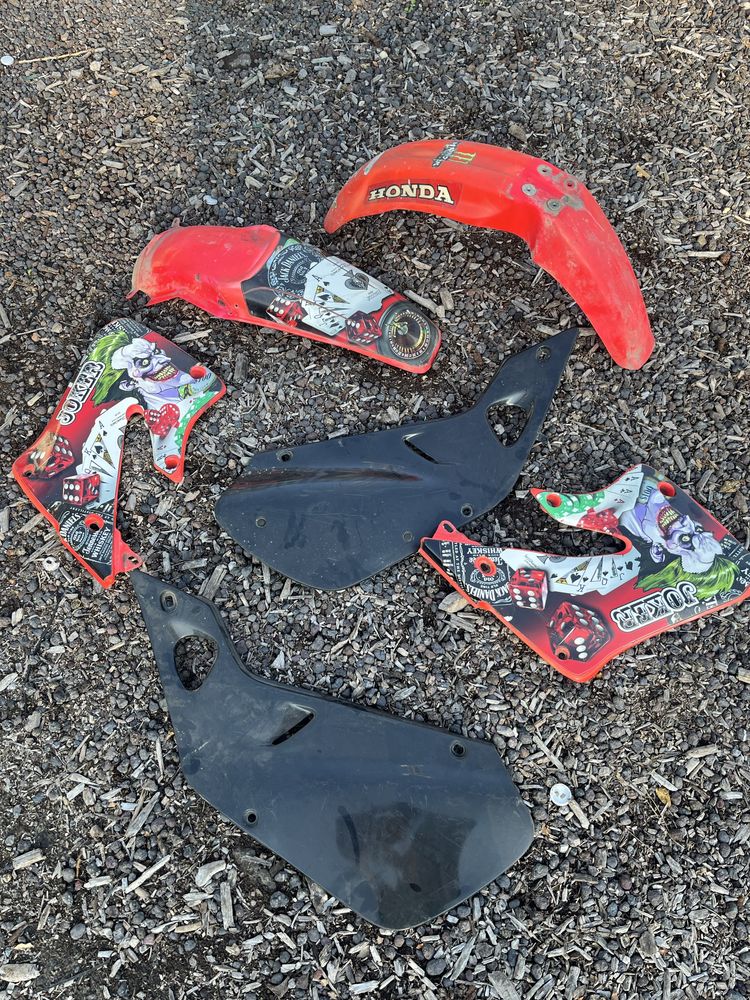 Honda cr 125/250 plastiki