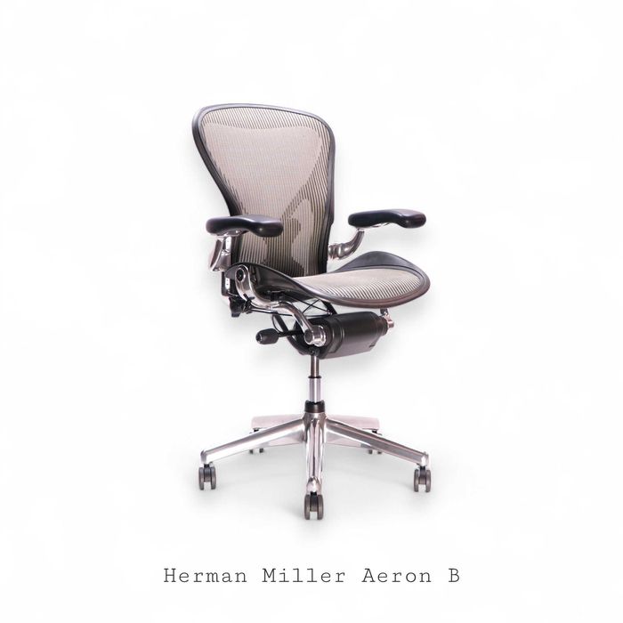 Fotel Biurowy Herman Miller Aeron Classic B Wersja Ekskluzywna