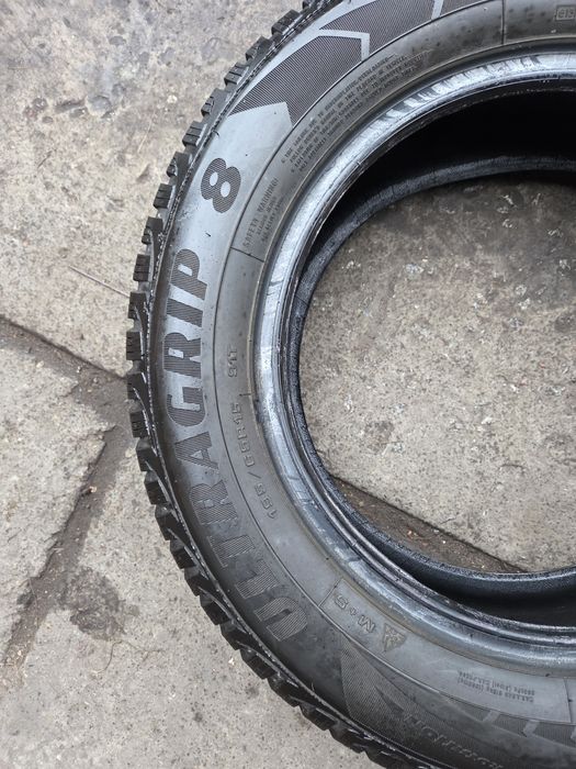 Шини зимові 195/65/r15, Goodyear Ultragrip 8.