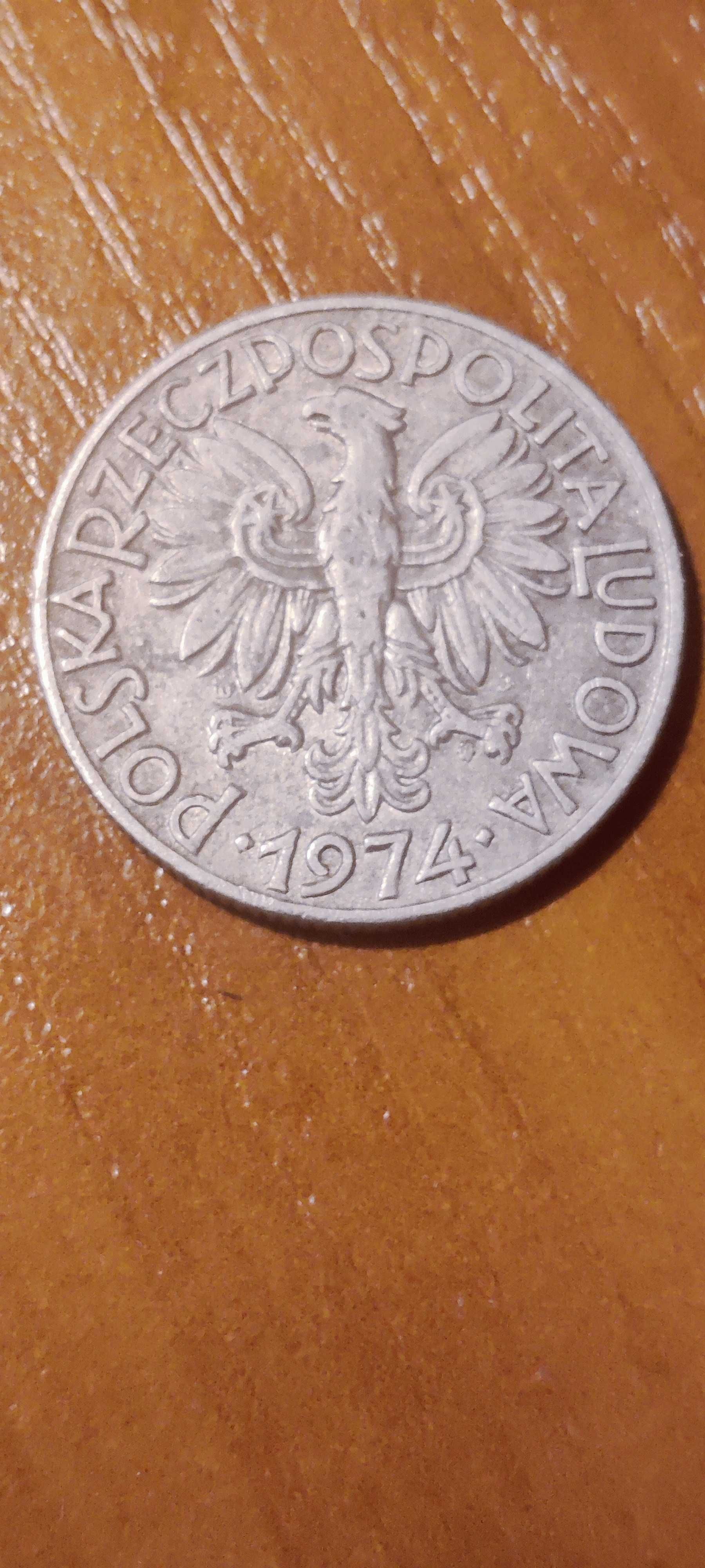 5 Złotych z Rybakiem 1974 rok!