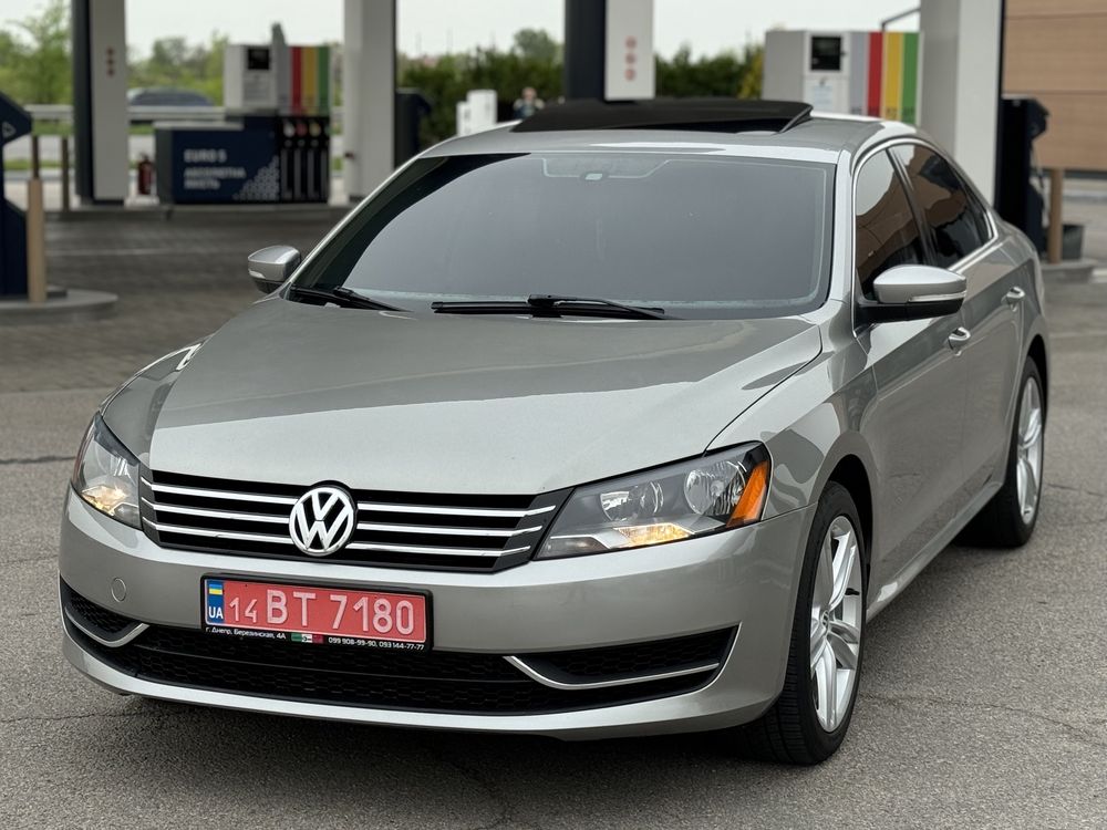 Volkswagen Passat B7 не крашен в идеальном состоянии