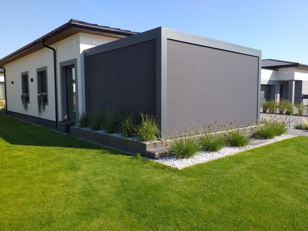 Pergola ogrodowa aluminiowa, nowoczesny design, atrakcyjne ceny,montaż