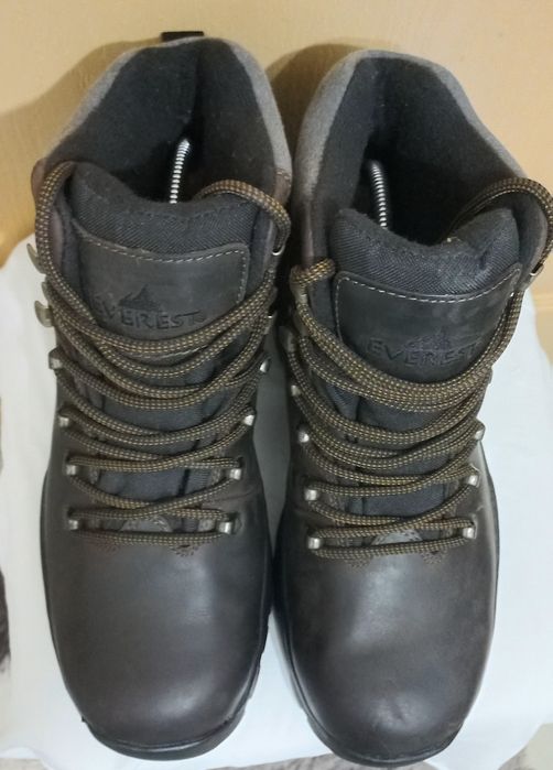 Продам чоловічі оригінальні нат шкіра зимові термочеревики EVEREST нов