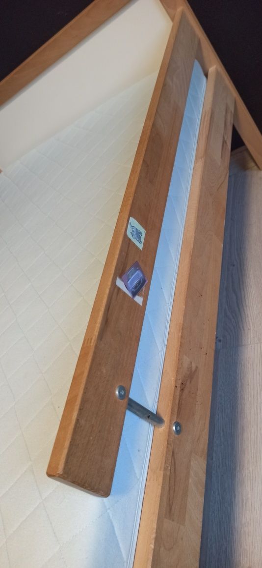 Łóżko dziecięce Singlar Ikea drewniana rama