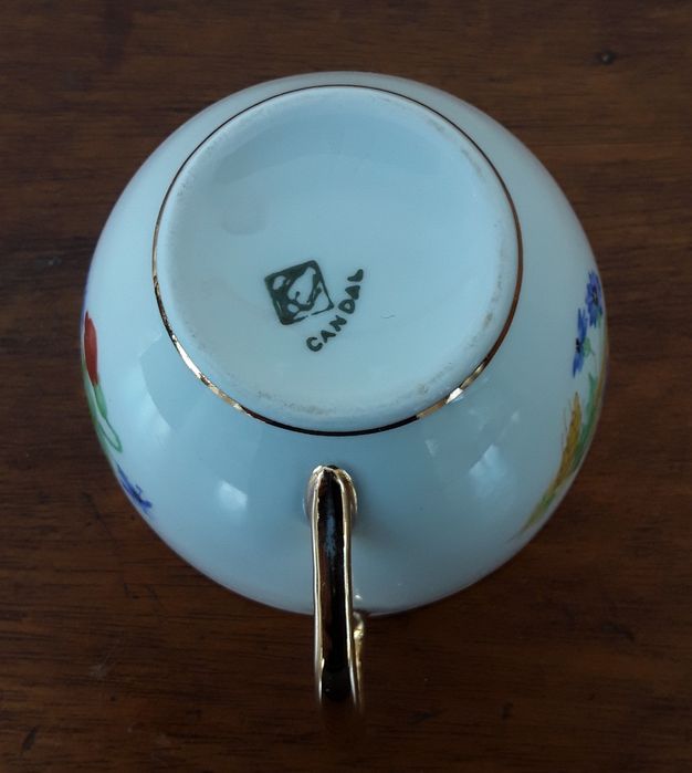 Chávena e pires da Electro Candal (café ou chá)