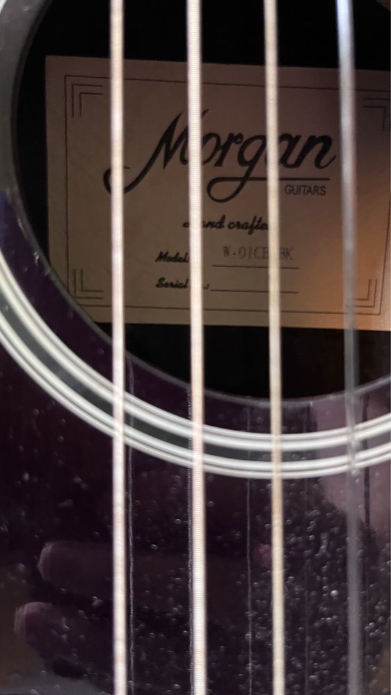 Gitara elektroakustyczna 1/2 Morgan
