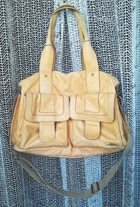 Сумка дорожная саквояж из натуральной кожи