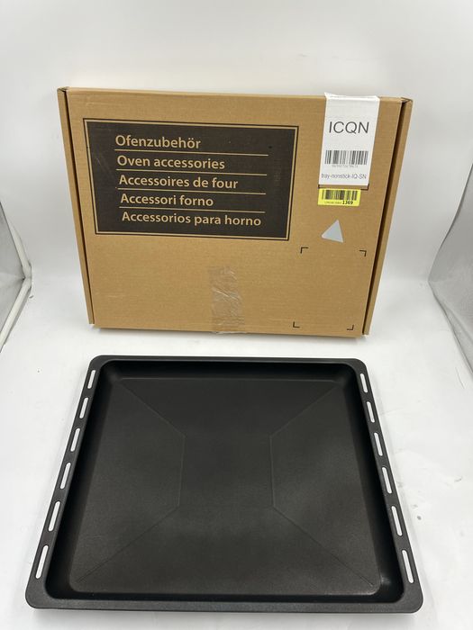 ICQN 455 x 375 x 30 mm blacha do piekarnika mat