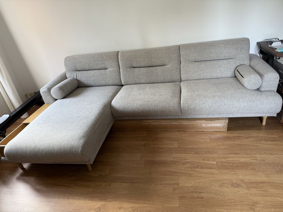 Sofá Ikea LANGARYD 3 lugares com chaise long
