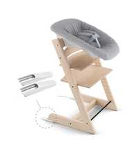 HAPPY SALE!!! STOKKE TRIPP TRAPP krzesełko do karmienia + Newborn Set