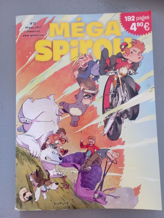 Méga Spirou - muitas edições em francês
