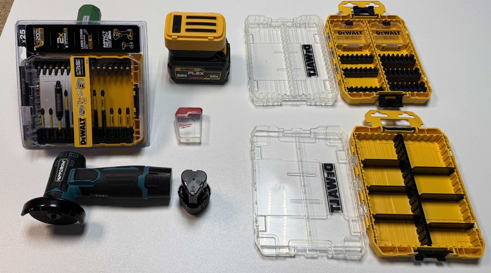 Новий інструмент від Dewalt, Makita, Milwaukee, Vessel