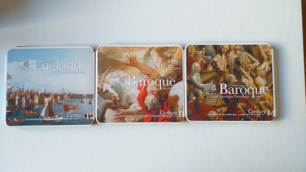 Lote de 3 Cd's - Coleção History of Music - Harmonia Mundi