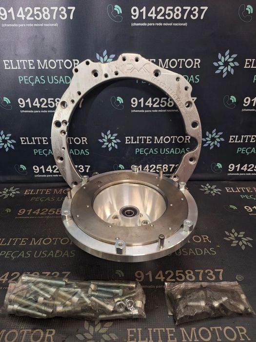 Placa adaptadora cloche PMC Mercedes V8 M113 caixa BMW M50 M52 M54 M57