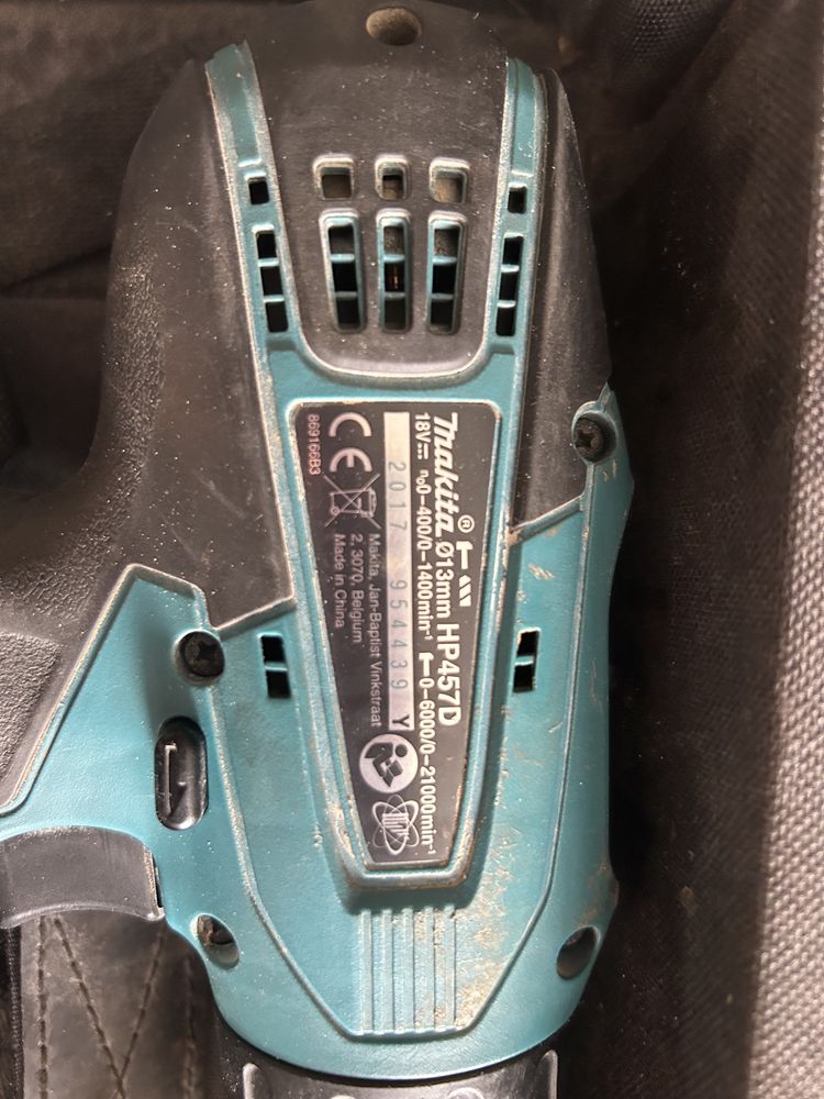 Makita wkrętarka udarowa hp457d