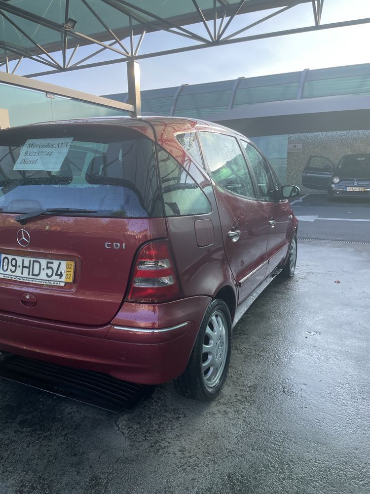 Mercedes A170  ano 2002