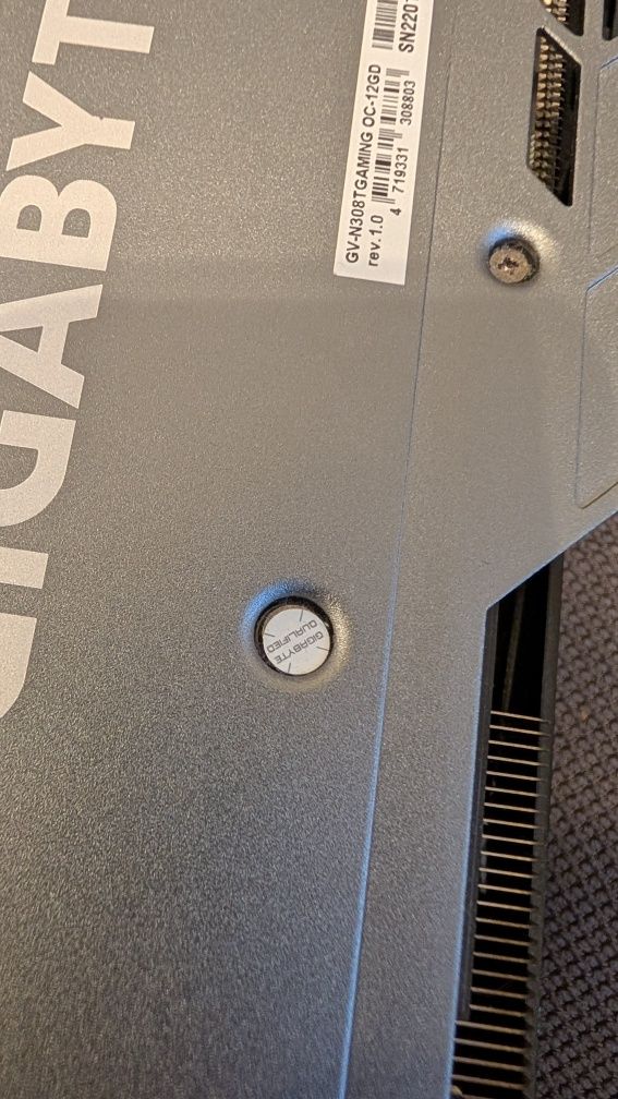 NVIDIA GeForce RTX 3080 Ti 12 GB Gigabyte