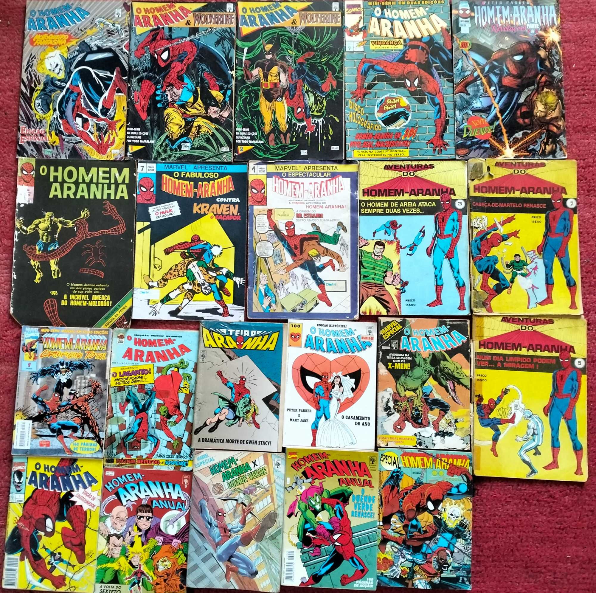 BD Spiderman 21 revistas