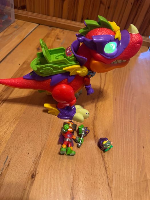 Superthings Pojazd SUPERDINO V-Rex Dinozaur Zings