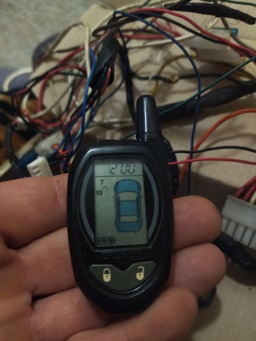 Сигнализация sheriff 975 двухсторонняя c привязанным брелком