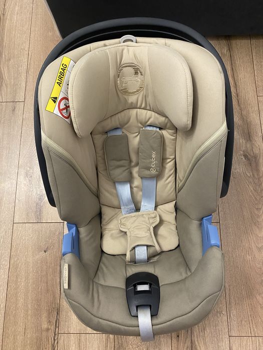 Fotelik cybex aton 5 + baza aton 2 fix czarna