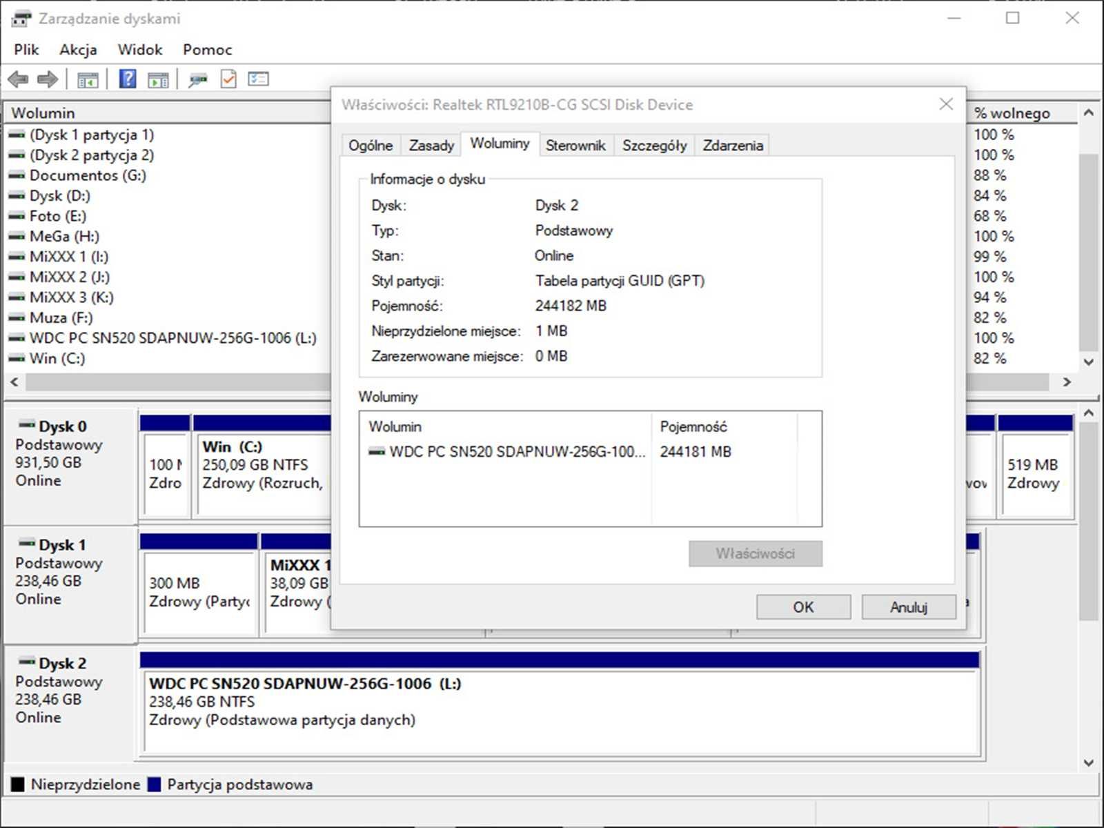 SSD M2 PCie 256GB WD SN520