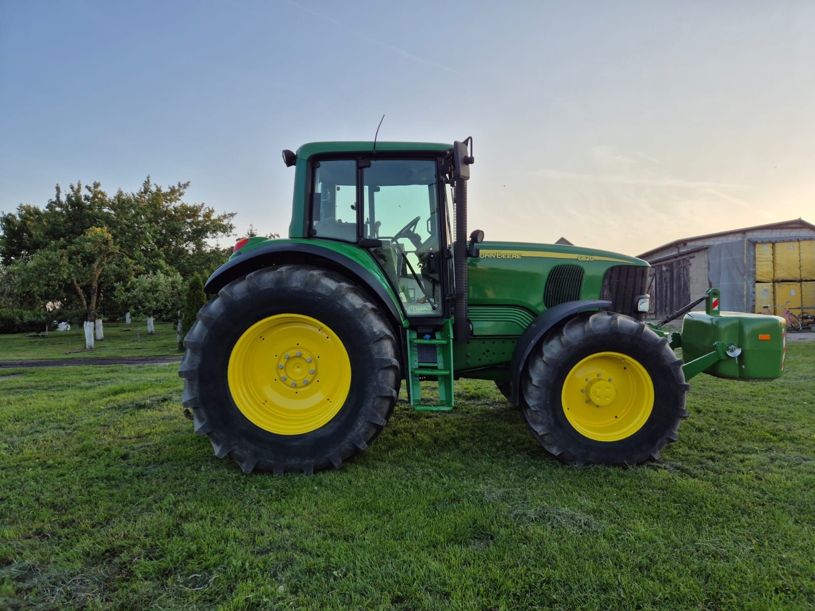 John Deere 6820 PowerQuad Klima Tuz Miękka oś 2007r SUPER STAN!