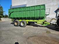 przyczepa rolnicza METAL TECH tandem skorupa 18 ton ,25m3
