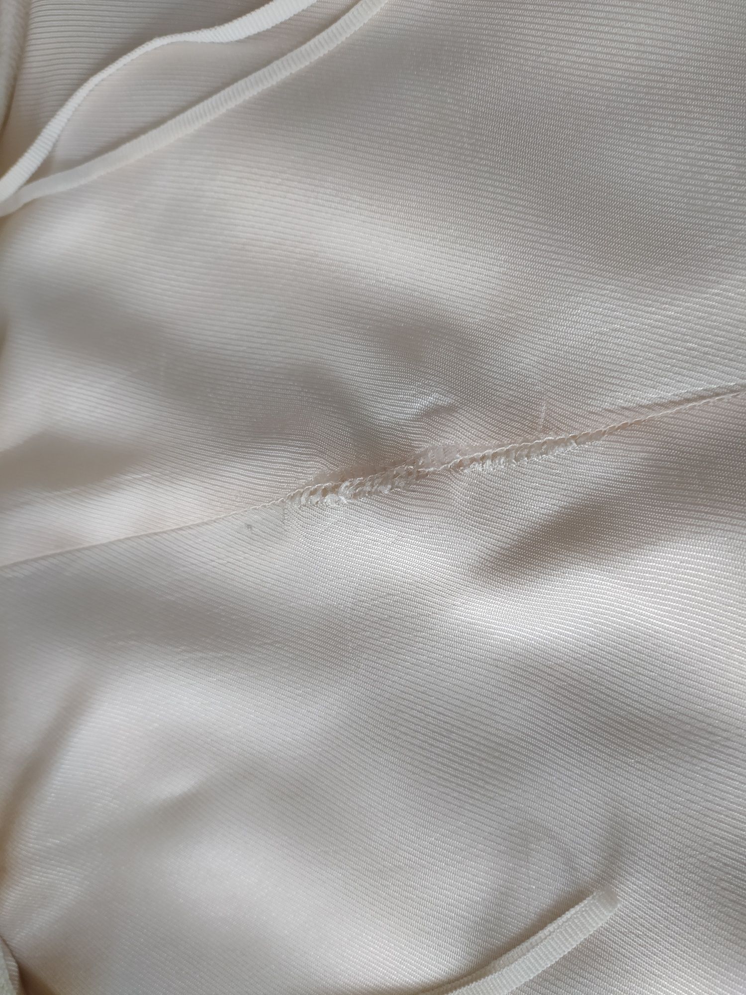 Zara basic marynarka kremowa