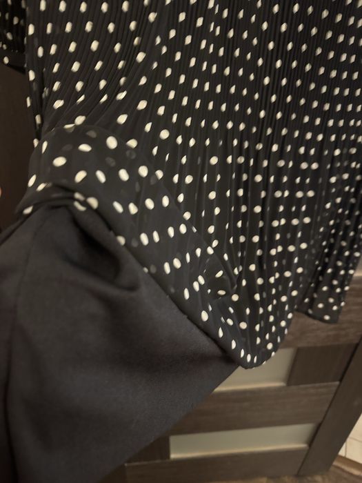 Плаття в горох з підкладом