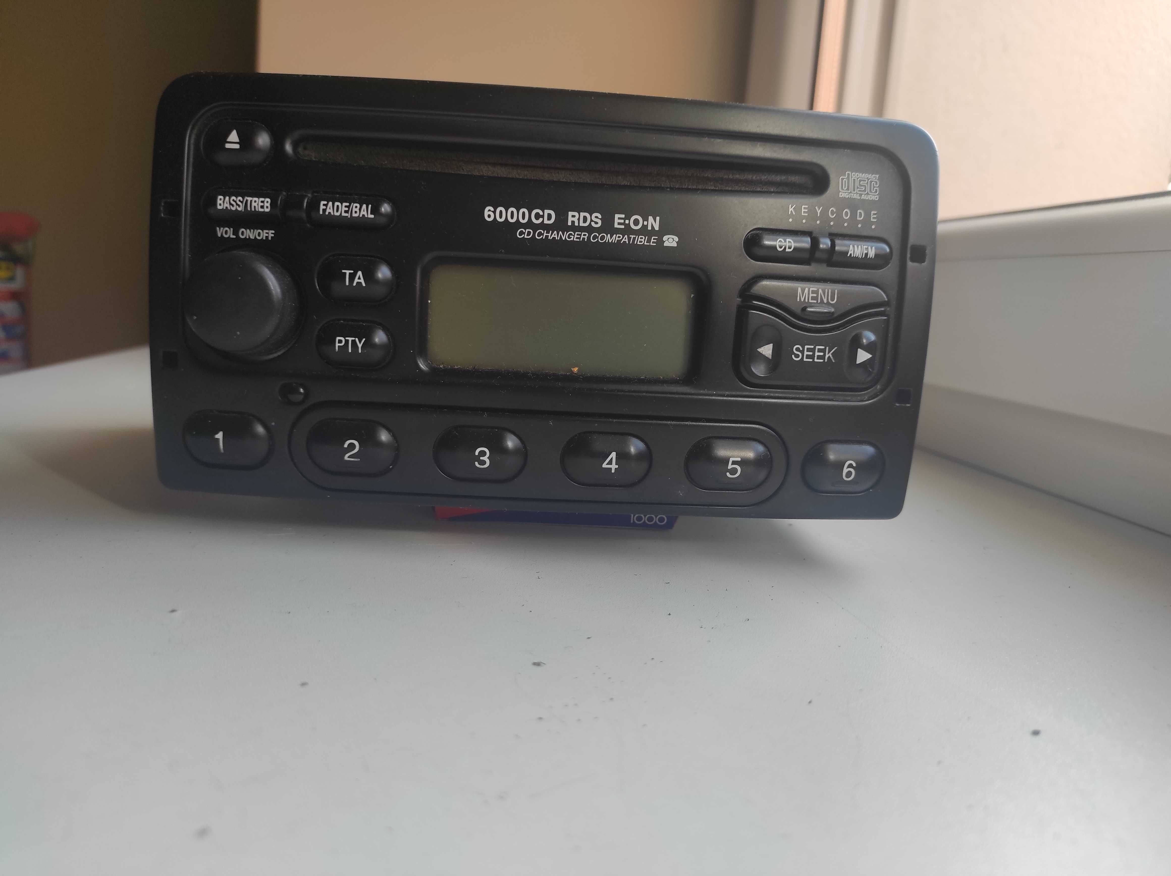 Radio samochodowe CD Ford Focus Mondeo Model 6000 odkodowane