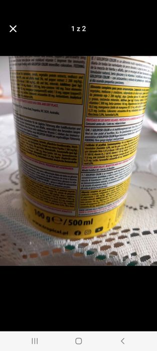 Sprzedam pokarm dla rybek
