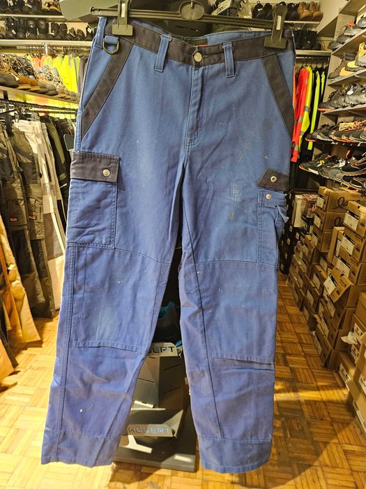 Spodnie robocze używane 10 sztuk PAKIET 1 SZT - 1 ZŁ dobry stan