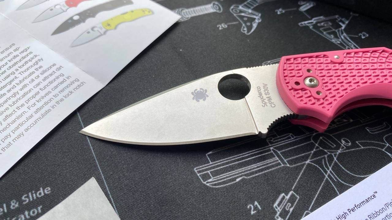 Spyderco Native 5 PINK FRN C41PPN5